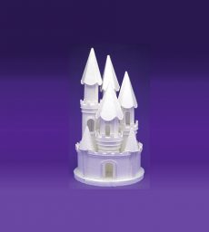 caste with door cake topper