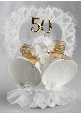 50th Anniversary Cake Top
