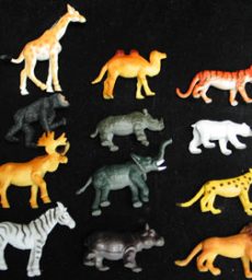 Jungle Animals cake toppers
