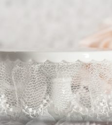 Lace Wedding Cup Cake Base