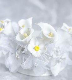Porcelain Calla Lily Flower Base