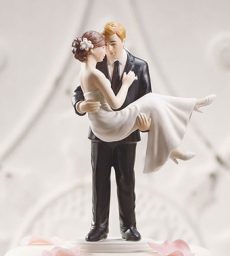 "Swept Up In His Arms" Wedding Couple Figurine
