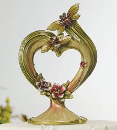 Ornamental Dragon Fly With Jewels Cake Topper