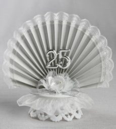 25th Anniversary Cake Top