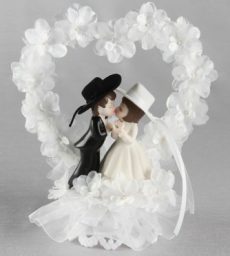 Iridescent Arch Cake Top