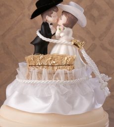 Western Hay Bale Cake Top