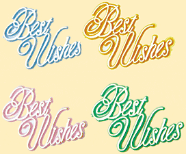 Best Wishes Plaque