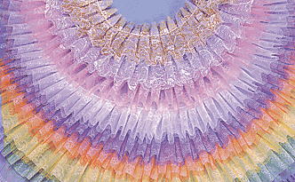 Cake Ruffle Light Blue