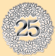 25th Anniversary Wreath