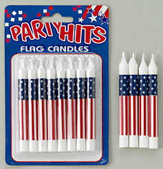 USA Flag Candles