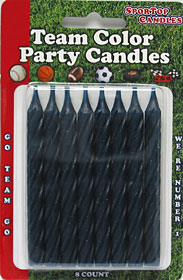 Team Color Candles Blue