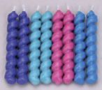 Twister Candles
