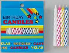 Striped Candles Multi