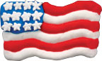 American Flag Icing