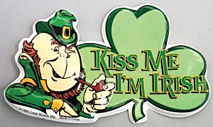 Kiss Me I'm Irish Tops
