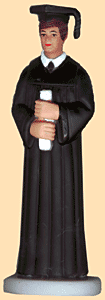 Boy Grad Black Robe