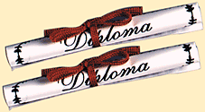 Small Paper Diploma