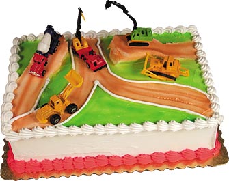 Construction Zone Cake Kit
