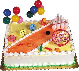 Bowling Birthday Cake Kit