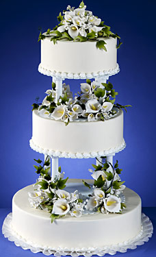 Bouquet Tiers White