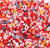 Confectioners Sugar Rainbow