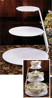 Floating Tiers Cake Stand