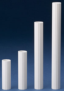 Stacked Cake Tubes 4 1/2""