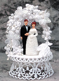 Mini Couple Floral Spray