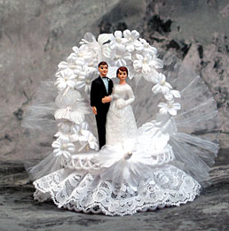 Mini Couple Flowers And Lace