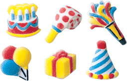 Mini Birthday Sugars