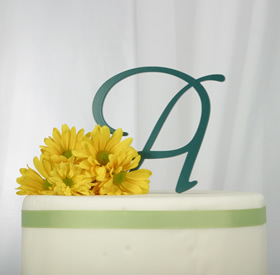 Colored Monogram Phillis D Thick