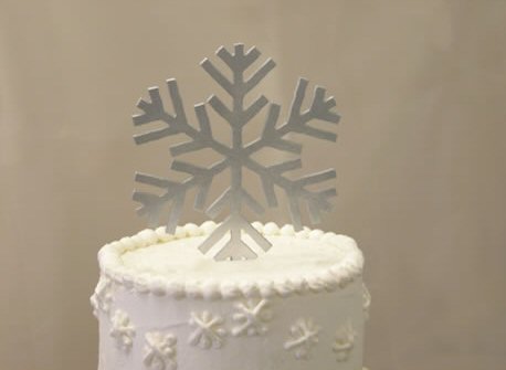 Custom Shapes Single Snowflake